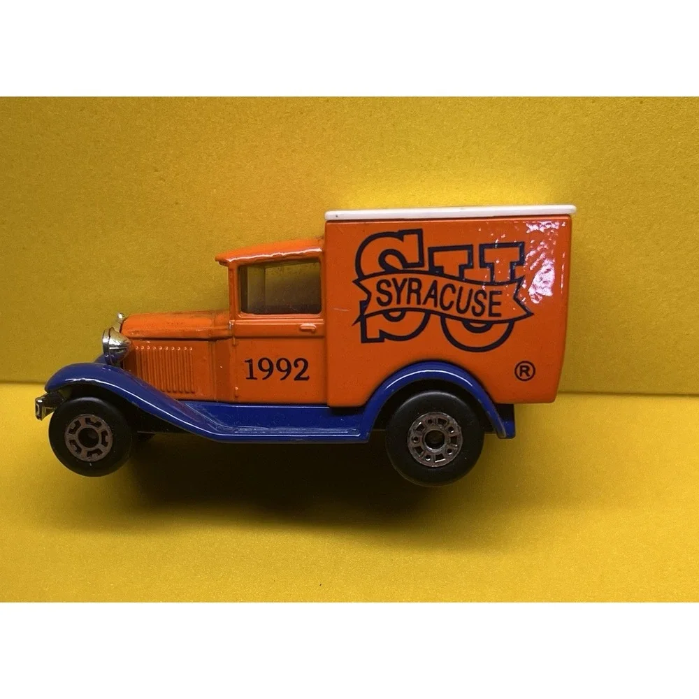 Syracuse University Orange Matchbox Model A Ford 1992 Diecast Toy‎ Car